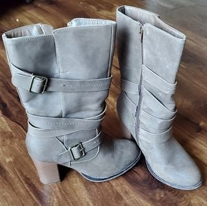 Kohls Taupe Boots